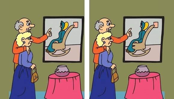 DESAFÍO VISUAL | Halla 3 diferencias en las imágenes de una galería en 15 segundos. | Pinterest