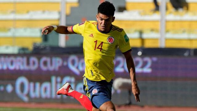 Luis Díaz, el mejor de la Selección Colombia en la fecha 11 de las Eliminatorias