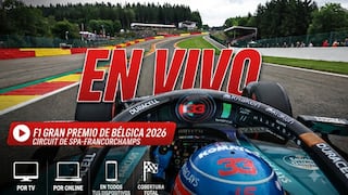 Izzi y SKY Sports transmitieron la carrera F1 GP de Bélgica, con Checo Pérez, (19/07/2026)