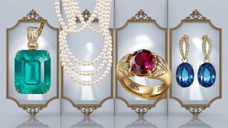 Selecciona una de las cuatro joyas en la ilustración para descubrir qué te causa celos