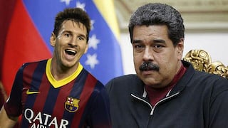 Lionel Messi: presidente Maduro se rindió ante él ¡en pleno discurso!