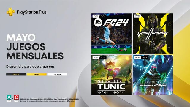 Tunic, EA Sports FC 24 y más videojuegos llegarán al servicio de PlayStation Plus en mayo [VIDEO]