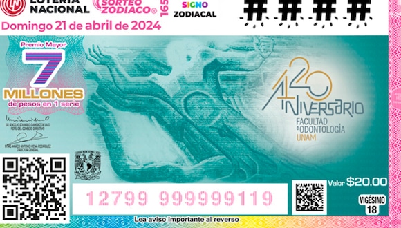 Lotería Nacional de México: resultados del Sorteo Zodíaco Especial 21 de abril (Foto: Lotenal)