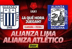 Horarios confirmados de Alianza Lima vs. Alianza Atlético por el Torneo Clausura