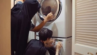 Jóvenes interpretan el conocido tema de Harry Potter usando una lavadora y secadora