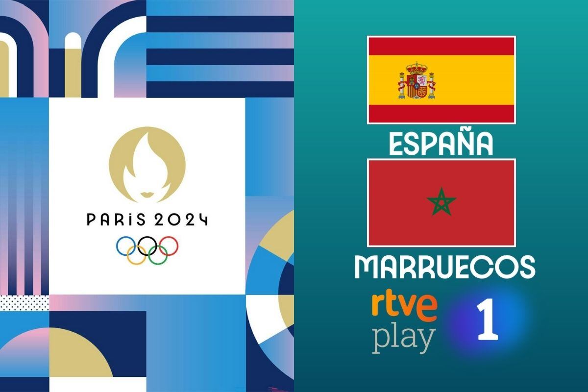 ¿Quieres ver a España enfrentarse a Marruecos en los Juegos Olímpicos de París 2024? ¡RTVE te lo pone fácil! Averigua dónde y cómo disfrutar del partido en directo por televisión y streaming. | Crédito: Composición Depor