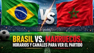 Brasil vs Marruecos: fecha, hora y canales del partido por Grupo C del Mundial 2026
