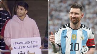 Viajó 2.000 kilómetros para ver a Messi con el Inter: no sabía que está de vacaciones
