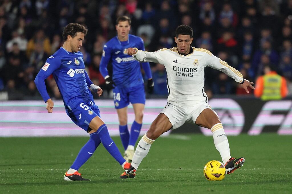 Real Madrid venció 2-0 al Getafe por LaLiga. (Foto: AFP)