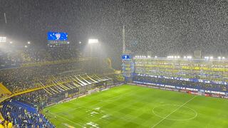 Debido a la intensa lluvia: Boca vs. Newell’s fue suspendido por mal tiempo