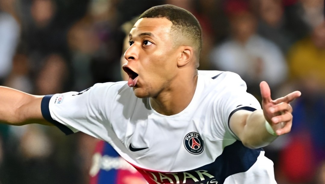 Kylian Mbappé registra ocho goles en la Champions League 2023-24. (Foto: Getty Images)