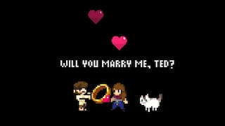 ¡Amor Gamer! Utilizó un videojuego para pedirle matrimonio a su novio [FOTOS]