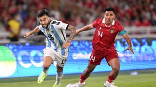 Con goles de Paredes y Romero, Argentina ganó 2-0 a Indonesia en fecha FIFA
