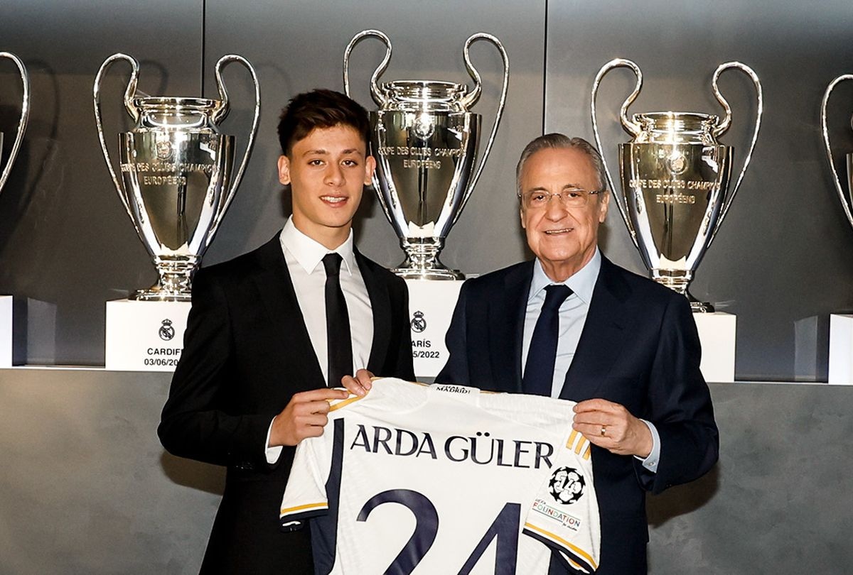 Arda Güler llegó al Real Madrid desde el Fenerbahce por 30 millones de euros. (Foto: Real Madrid)