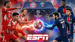 ESPN EN VIVO — cómo mirar partido Bayern Múnich vs. PSG por TV y Online con la KOD (Kane, Olise y Díaz)