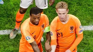 Un solo puño: De Jong y Wijnaldum son viral por ‘crear’ festejo para combatir el racismo en el fútbol [FOTO]