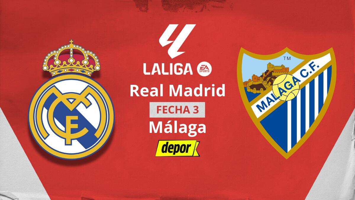 Real Madrid vs. Málaga EN VIVO: ver transmisión gratis DIRECTV y DGO