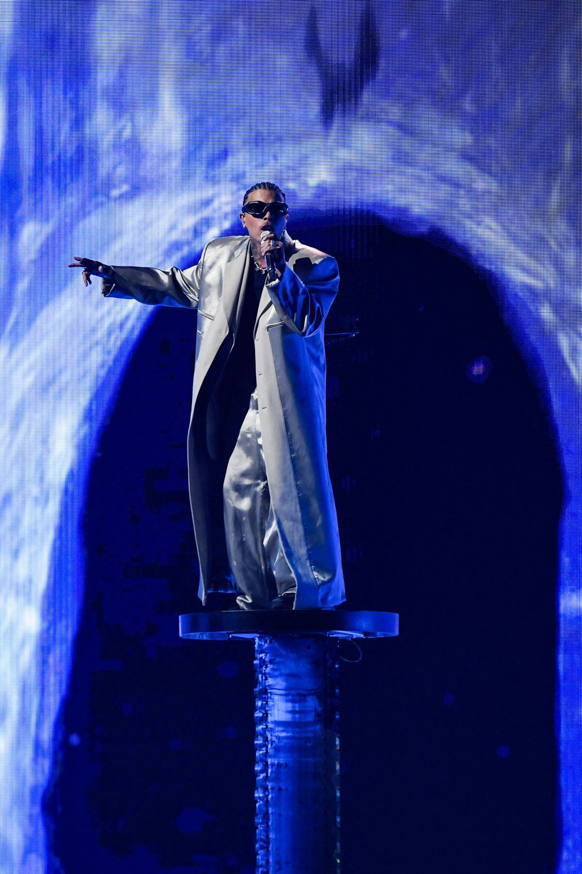 El cantante se encuentra de gira tras lanzar su útimo álbum "Planeta Saturno" (Foto: AFP)