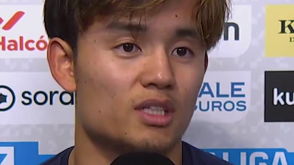 Takefusa Kubo se quejó de la agresividad de los jugadores en LaLiga. (Video: DAZN)