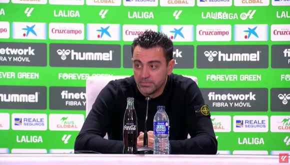 Declaraciones de Xavi Hernández sobre el partido del Real Madrid. (Vídeo: X).
