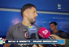 Matías Di Benedetto destacó el triunfo de Universitario en Tarma: “Vinimos muy convencidos a ganar”