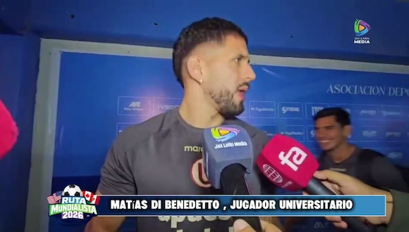 Matías Di Benedetto destacó el triunfo de Universitario en Tarma: “Vinimos muy convencidos a ganar” (VIDEO: Jax Latin Media)