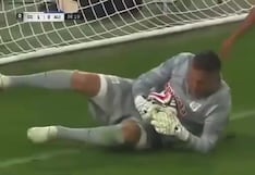 ¡Intacto! Espectacular atajada de Leao Butrón con leyendas de Alianza Lima vs. Colo Colo