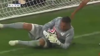 ¡Intacto! Espectacular atajada de Leao Butrón con leyendas de Alianza Lima vs. Colo Colo