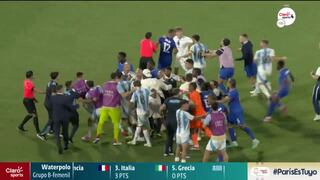 ¡Se armó una batalla! Los incidentes tras la derrota de Argentina ante Francia en París 2024
