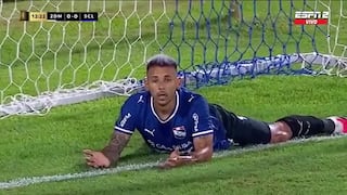 ¡Estaba solo! Juan Cruz González se perdió gol bajo el arco para Sporting Cristal vs. 2 de Mayo
