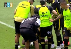 ¡Lo sufre Iván Bulos! Gol de Cristian Mejía para el 2-0 de CD Moquegua vs. Sporting Cristal