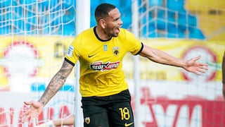 ¡Apareció en el área! Gol de Alexander Callens para el 1-0 del AEK Atenas vs. Lamia