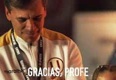 “¡Gracias, ‘profe’!”: El emotivo video de despedida de Universitario a Fabián Bustos