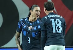 ¡Lo celebra Diego Forlán! Los goles de Uruguay para el 3-0 a Corea del Sur en amistoso