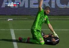 Producto del calor en Kansas: juez de línea se desplomó en el campo del Perú vs. Canadá