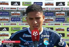Gianfranco Chávez y la reflexión tras el empate de Sporting Cristal en Piura
