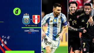 Perú vs. Argentina ¿dónde y cómo ver el partido de la selección peruana?