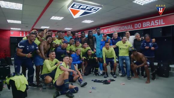 Liga de Quito venció a Sao Paulo y clasificó a semifinales de Copa Sudamericana. (Video: Liga de Quito)