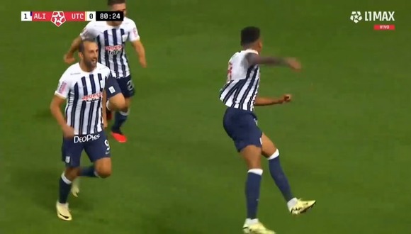 Gol de Hernán Barcos para el 1-0 de Alianza Lima vs UTC. (Video: Liga 1 MAX)