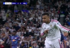 ¡Qué pinturita! Golazo de Kylian Mbappé puso el 3-0 del Real Madrid vs. RB Leipzig