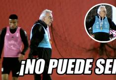Jorge Fossati ‘estalla’ contra seleccionados durante entrenamiento en Videna