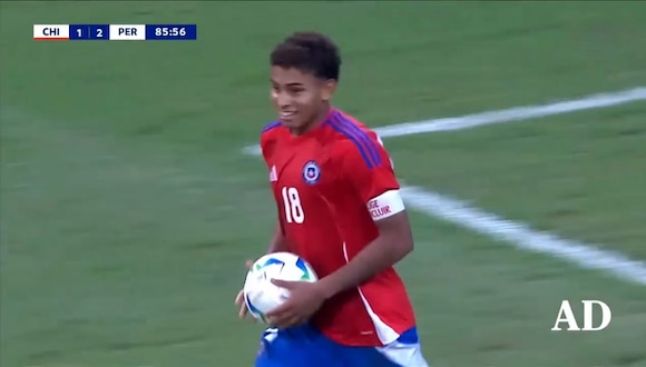Francisco Rossel puso el 2-2 del Perú vs Chile. (Video: América TV)