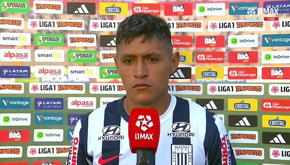 Marco Huamán habló tras triunfo de Alianza Lima sobre Atlético Grau. (Video: L1 MAX)