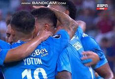 ¡Cabezazo letal! Gol de Brenner Marlos para el 1-1 de Cristal vs. Fluminense