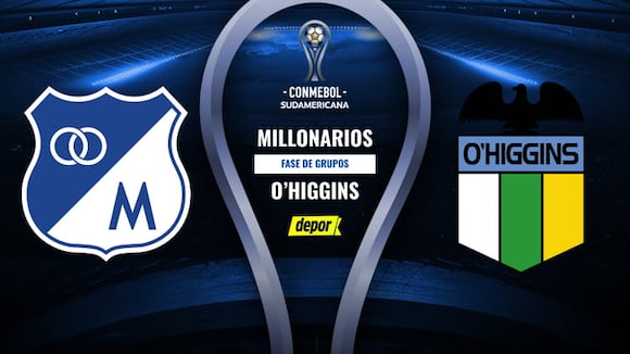 Millonarios vs. O’Higgins: ver transmisión vía DIRECTV y DGO por Copa Sudamericana. (Video: Conmebol)