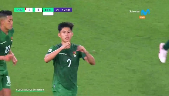Gol de Miguel Terceros para el 2-1 de Perú vs. Bolivia por Eliminatorias rumbo al Mundial 2026 (Video: Movistar Deportes).