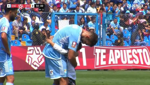 Un niño abrazó a Martín Cauteruccio en el Sporting Cristal vs. UTC. (Video: L1 MAX)