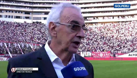 Jorge Fossati habló sobre el título del Apertura en Universitario. (Video: GOLPERU)