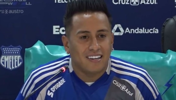 Christian Cueva fue presentado en sociedad como fichaje de Emelec. (Video: El Canal del Fútbol)