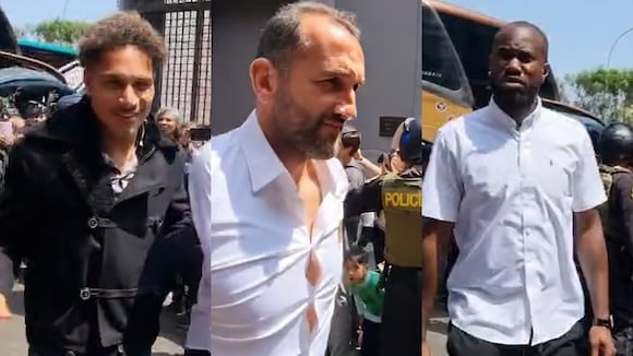 Jugadores de Alianza Lima llegaron a la iglesia De Las Nazarenas para misa en honor al Señor de Los Milagros. (Vídeo: José Varela).